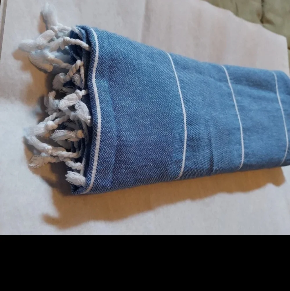 NWOT PESHTEMAL TURKISH BEACH TOWEL  PURE COTTON 38